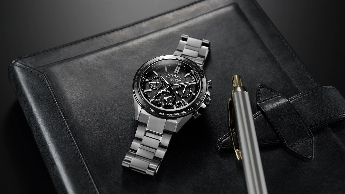 ATTESA Gray Dial Super Titanium Bracelet CC4058-67X | CITIZEN ATTESA Gray Dial Super Titanium Bracelet CC4058-67X | CITIZEN